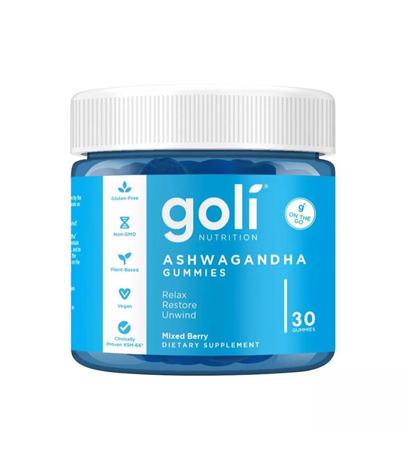 GOLI NUTRITION Ashwagandha KSM-66 Gummies (30 gummies)