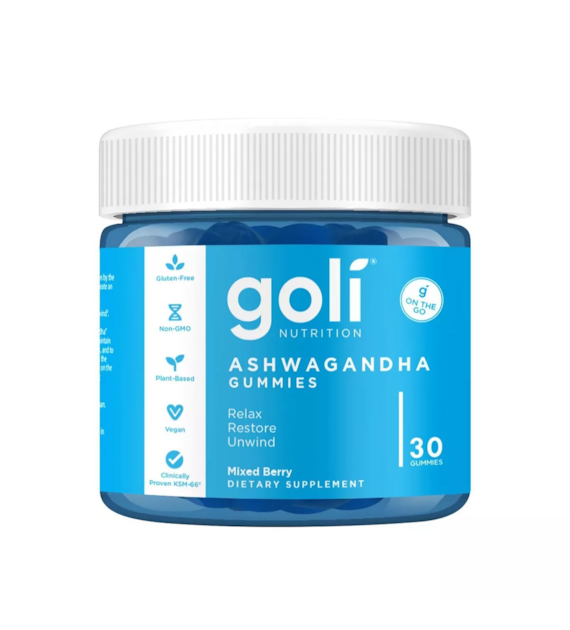 GOLI NUTRITION Ashwagandha KSM-66 Gummies (30 żelek)