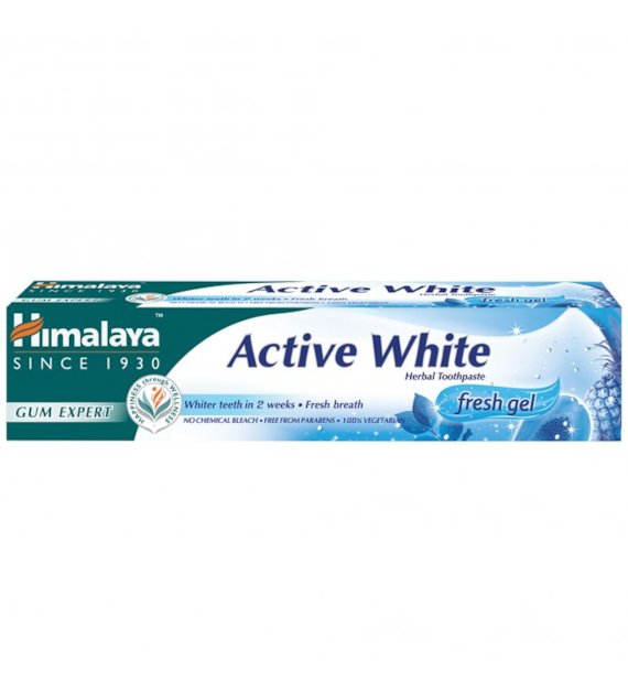 HIMALAYA Active White Herbal Toothpaste - Fresh Gel (75 ml / 2,5 fl. oz.)