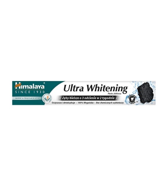 HIMALAYA Gum Expert Ultra Whitening herbal paste with activated charcoal (75 ml)
