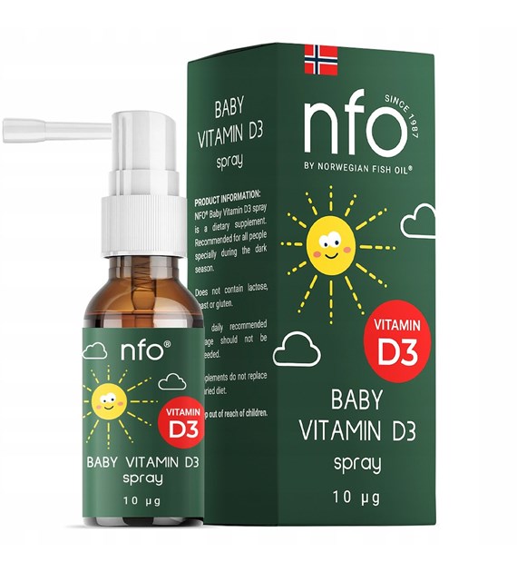 NFO Vitamin D3 Baby Spray (20 ml)