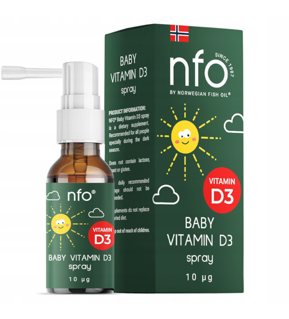 NFO Vitamin D3 Baby Spray (20 ml)