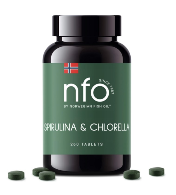 NFO Spirulina & Chlorella (260 tabl.)