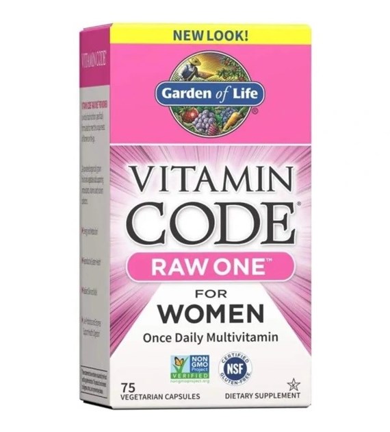 GARDEN OF LIFE Vitamin Code RAW One for Women - dla Kobiet (75 kaps.)
