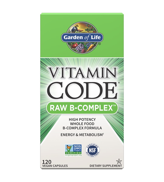 GARDEN OF LIFE Vitamin Code RAW B-Complex (120 kaps.)