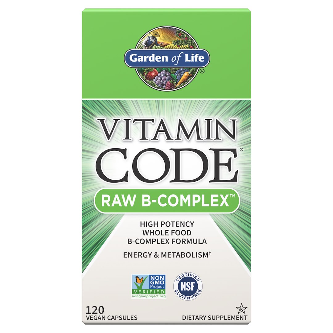 GARDEN OF LIFE Vitamin Code RAW B-Complex (120 caps)