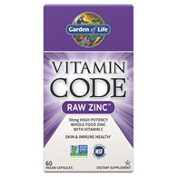 GARDEN OF LIFE Vitamin Code RAW Zinc (60 caps)