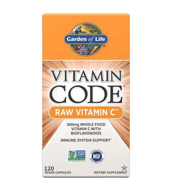 GARDEN OF LIFE Vitamin Code RAW Vitamin C - Witamina C (120 kaps.)