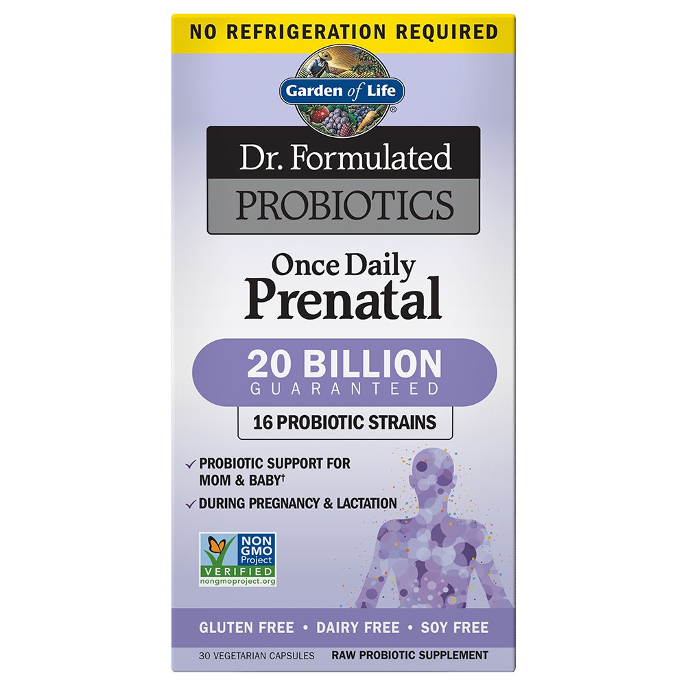 GARDEN OF LIFE Dr. Formulated Probiotics Once Daily Prenatal (30 vcaps)