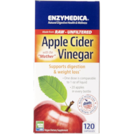 ENZYMEDICA Apple Cider Vinegar (120 caps)
