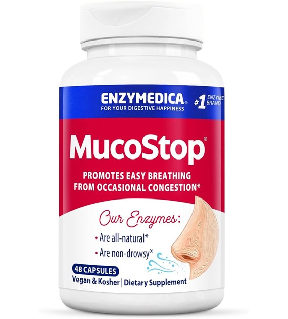 ENZYMEDICA MucoStop (48 kaps.)
