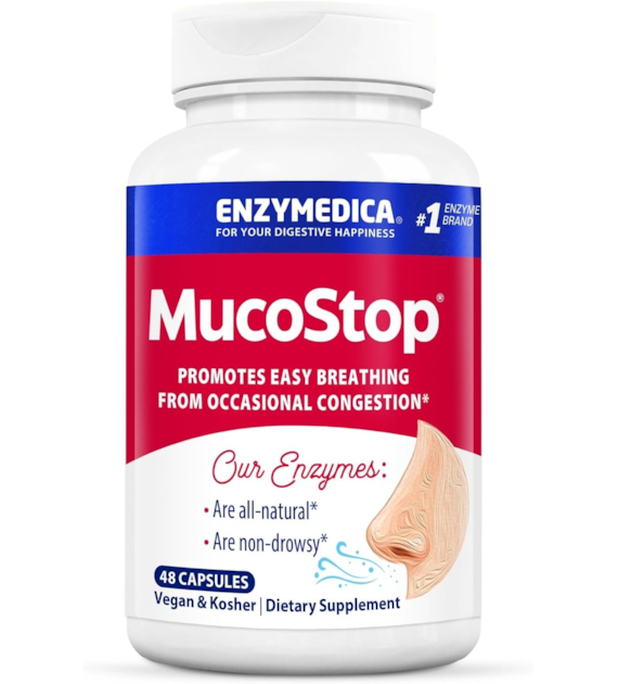 ENZYMEDICA MucoStop (48 kaps.)