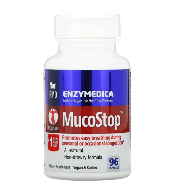 ENZYMEDICA MucoStop (96 caps)