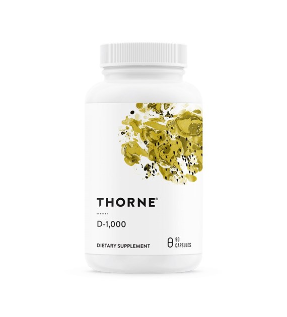 THORNE RESEARCH Vitamin D-1000 (90 caps)