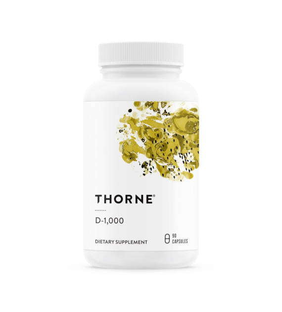 THORNE RESEARCH Vitamin D-1000 (90 caps)