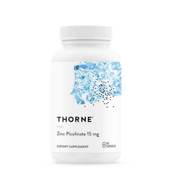 THORNE RESEARCH Zinc Picolinate - Cynk (60 kaps.)