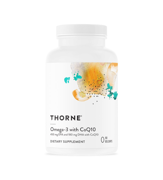 THORNE RESEARCH Omega-3 with CoQ10 (90 kaps.)