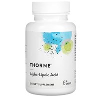 THORNE RESEARCH Alpha-Lipoic Acid - Kwas alfa-liponowy 300 mg (60 kaps.)
