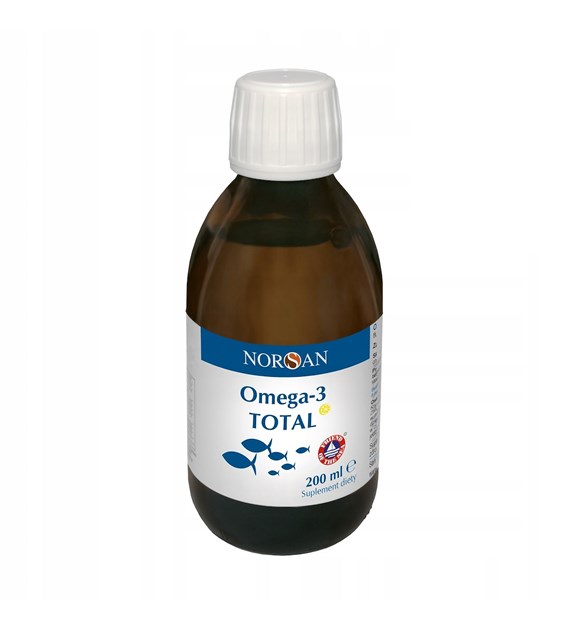 NORSAN Omega-3 TOTAL - lemon (200 ml / 6,76 fl. oz.)