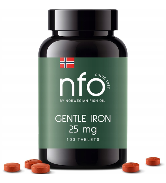 NFO Gentle Iron - Żelazo (100 tabl.)