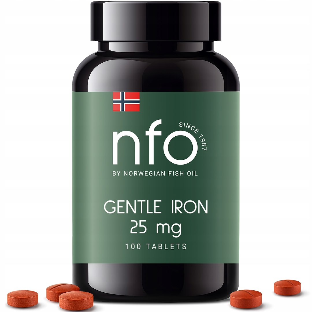 NFO Gentle Iron - Żelazo (100 tabl.)