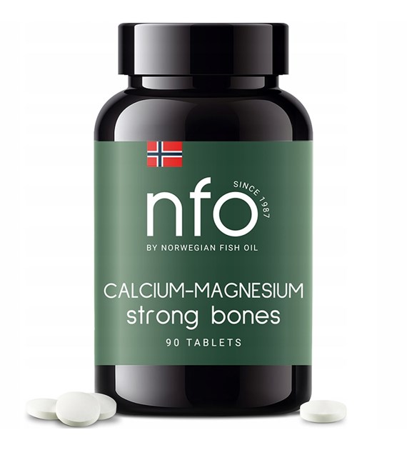 NFO Calcium-Magnesium - Wapń + Magnez (90 tabl.)