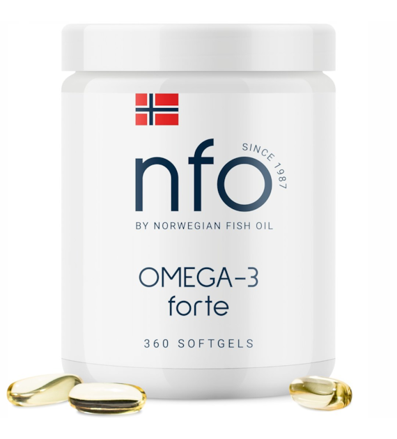 NFO Omega-3 Forte (360 kaps. miękkich)