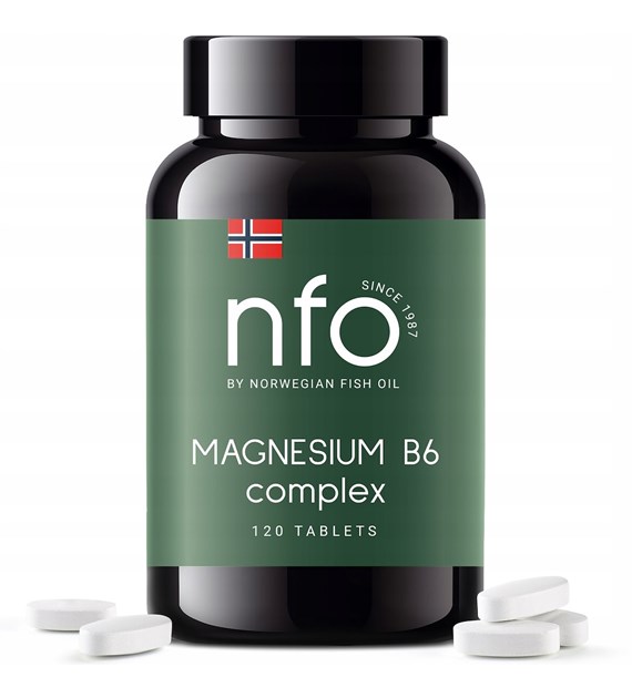 NFO Magnesium B6 - Magnez + B6 (120 tabl.)