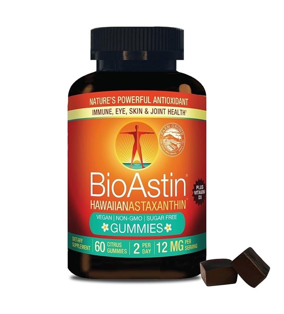 CYANOTECH CO BioAstin Hawaiian Astaxanthin  (60 gummies)