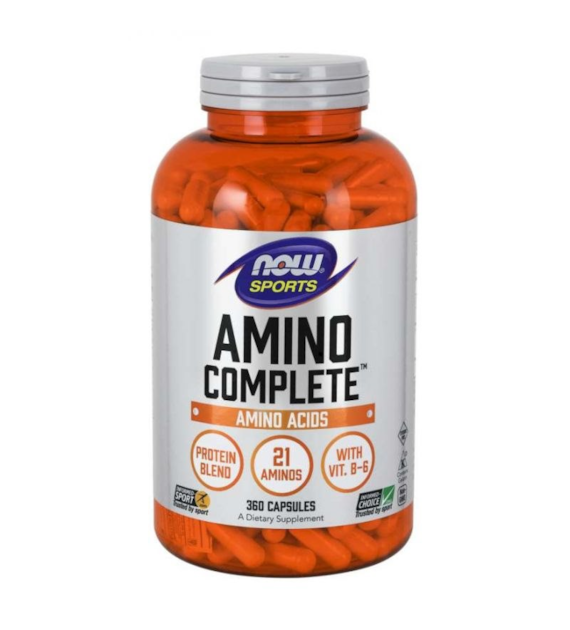 NOW FOODS Amino Complete - Kompleks Aminokwasów (360 kaps.)