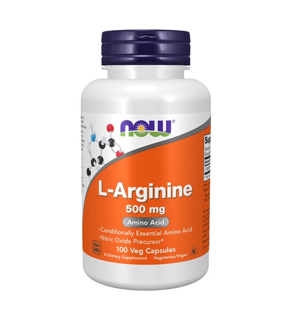 NOW FOODS Arginine, 500 mg (100 caps)