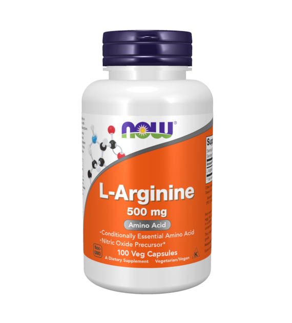 NOW FOODS Arginine, 500 mg (100 caps)