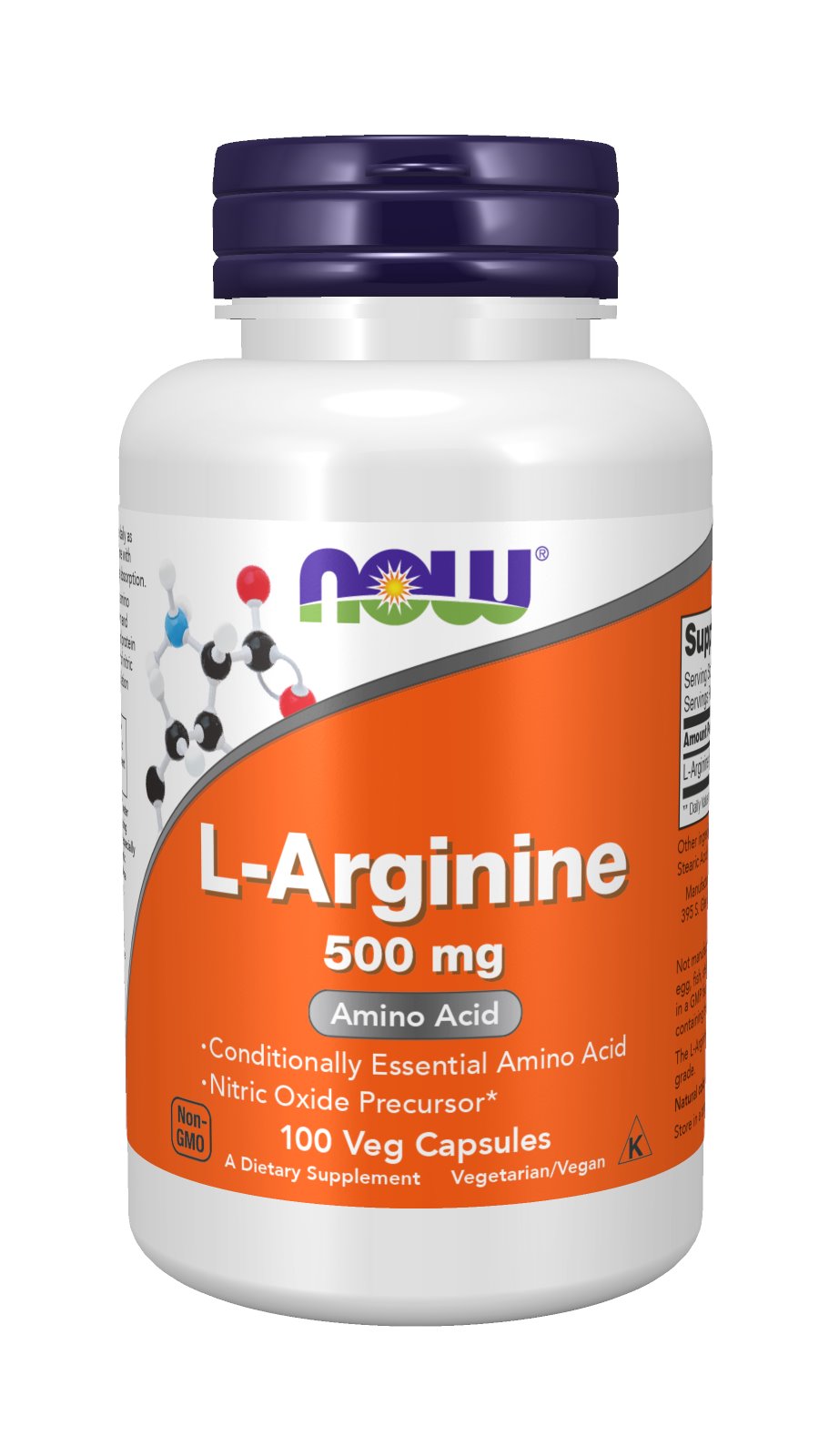 NOW FOODS Arginine, 500 mg (100 caps)