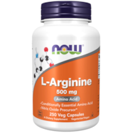 NOW FOODS Arginine, 500 mg (250 caps)