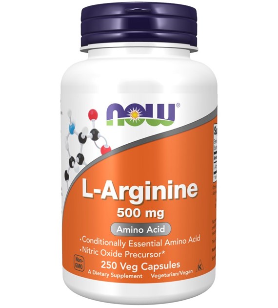 NOW FOODS Arginine, 500 mg (250 caps)