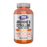NOW FOODS Arginine & Citrulline (240 vcaps)