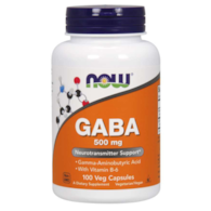 NOW FOODS GABA 500 mg (100 kaps.)