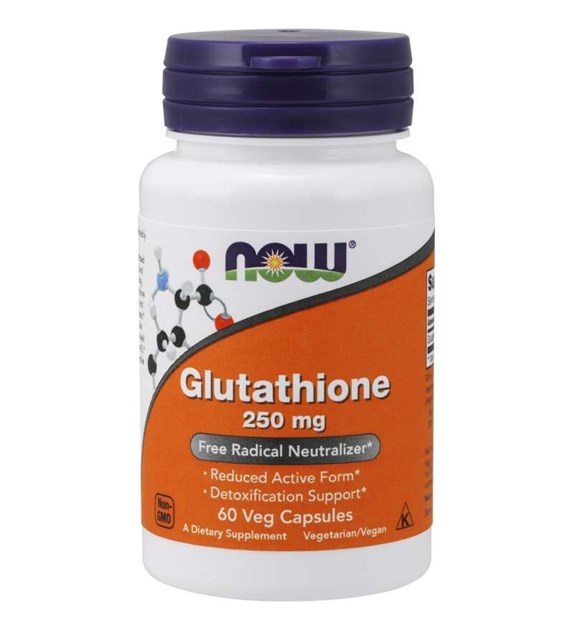 NOW FOODS Glutathione, 250 mg (60 vcaps)