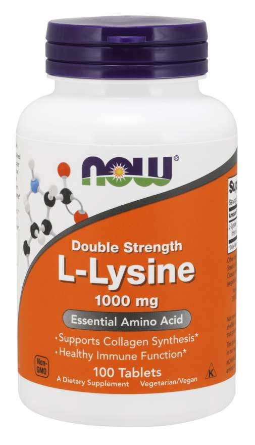 NOW FOODS L-Lizyna 1000 mg (100 tabl.)