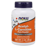 NOW FOODS Acetyl-L-Carnitine Powder (85 g / 3 oz.)
