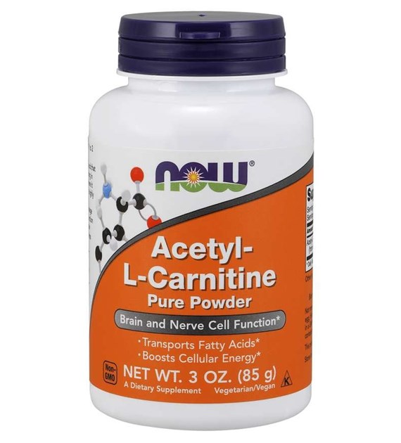 NOW FOODS Acetyl-L-Carnitine Powder (85 g / 3 oz.)