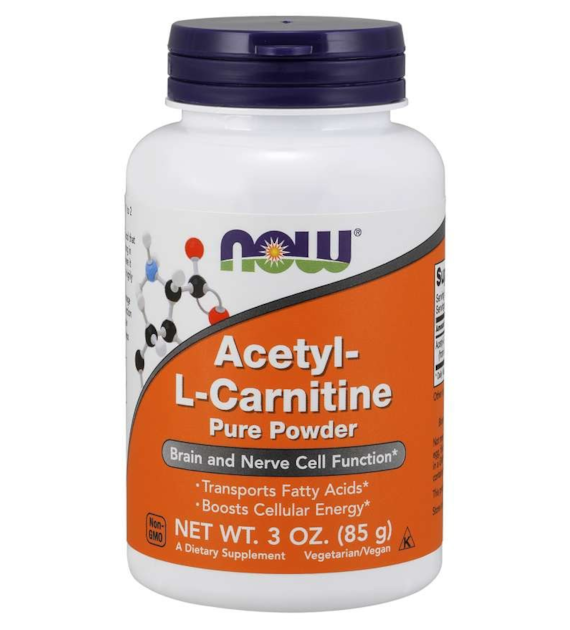 NOW FOODS Acetyl L-Karnityna HCI (85 g)
