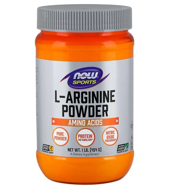 NOW FOODS Arginine Powder Pure (454 g / 1 lb.)