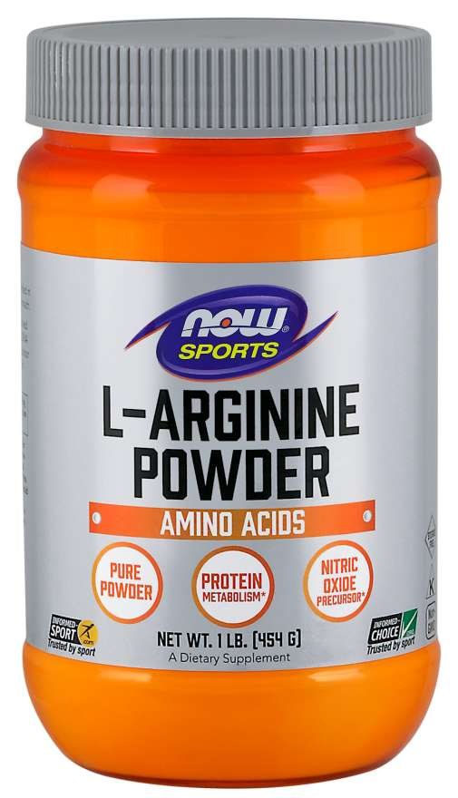 NOW FOODS Arginine Powder Pure (454 g / 1 lb.)