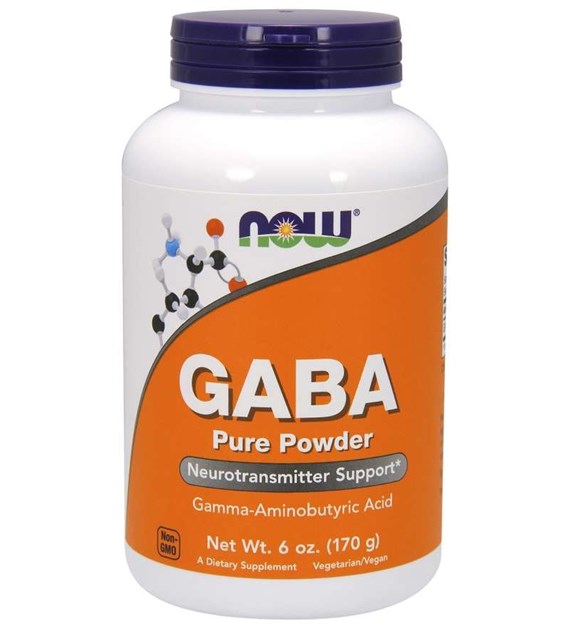 NOW FOODS GABA Pure Powder (170 g / 6 oz.)