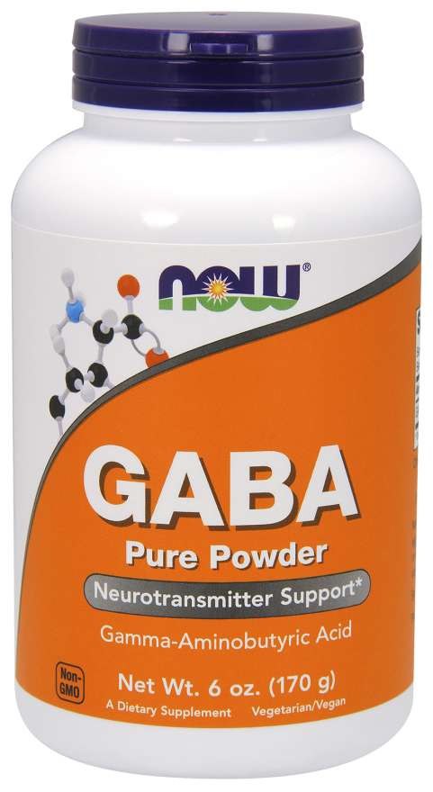 NOW FOODS GABA Pure Powder (170 g / 6 oz.)