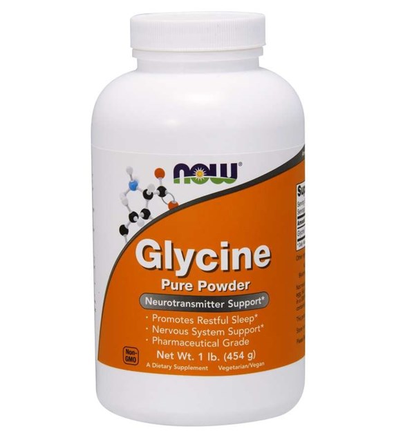 NOW FOODS Glycine Pure Powder (454 g / 1 lb.)