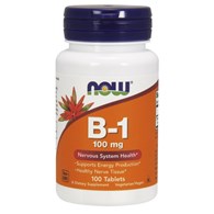 NOW FOODS B-1, 100 mg (100 tabs)