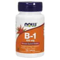 NOW FOODS B-1, 100 mg (100 tabs)