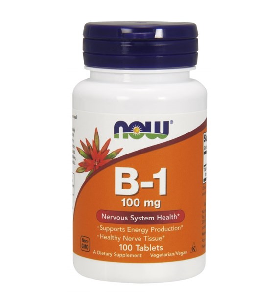 NOW FOODS B-1, 100 mg (100 tabs)